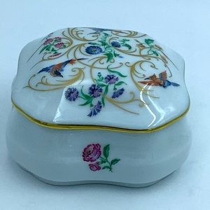 Reuge Music Swiss Musical Movement Porcelain Music Box